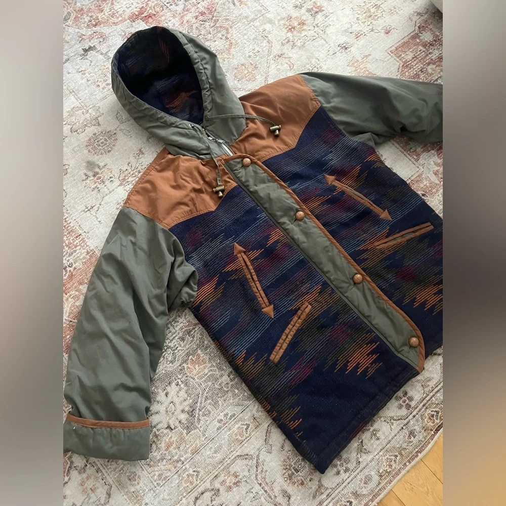 Vintage Nuko Aztec print jacket - Picture 2 of 5